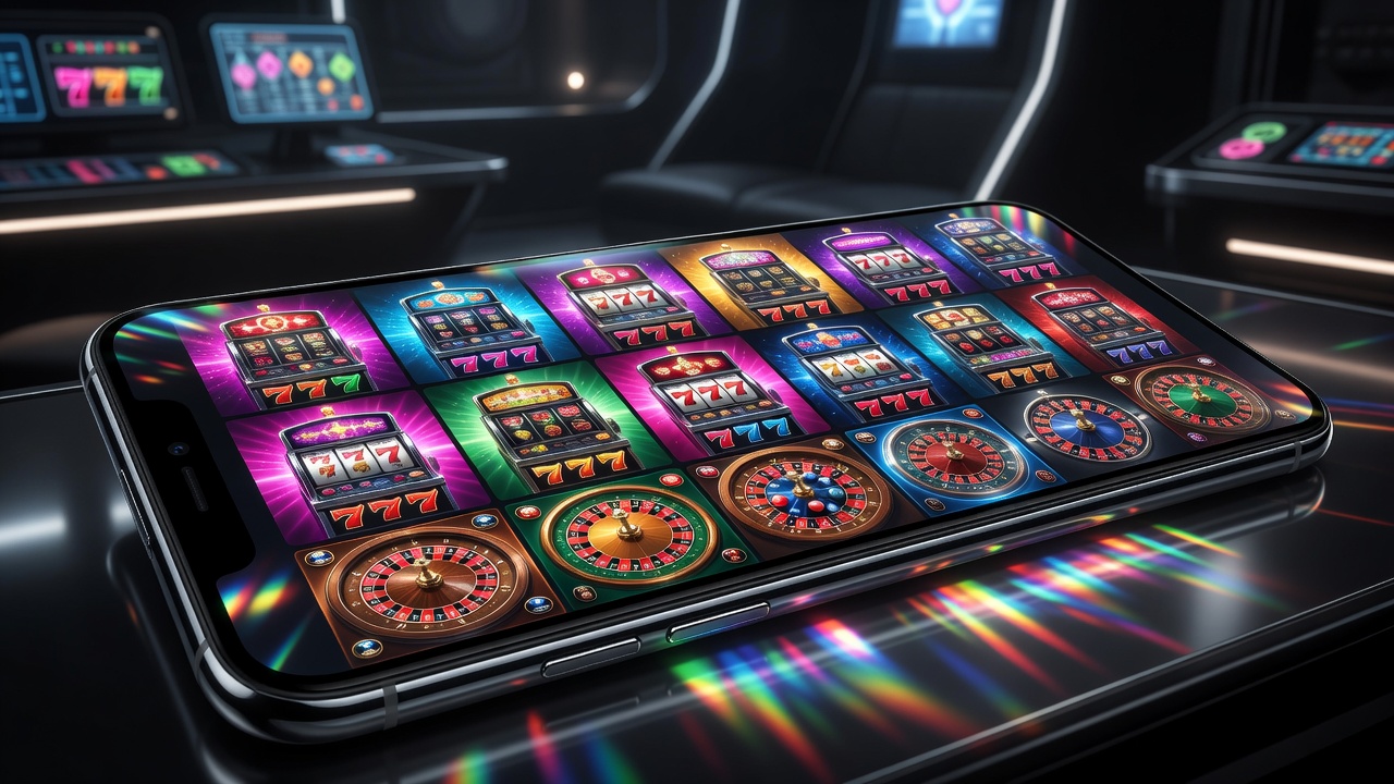 Diving into Game Selection on Mobile - crypto casino app