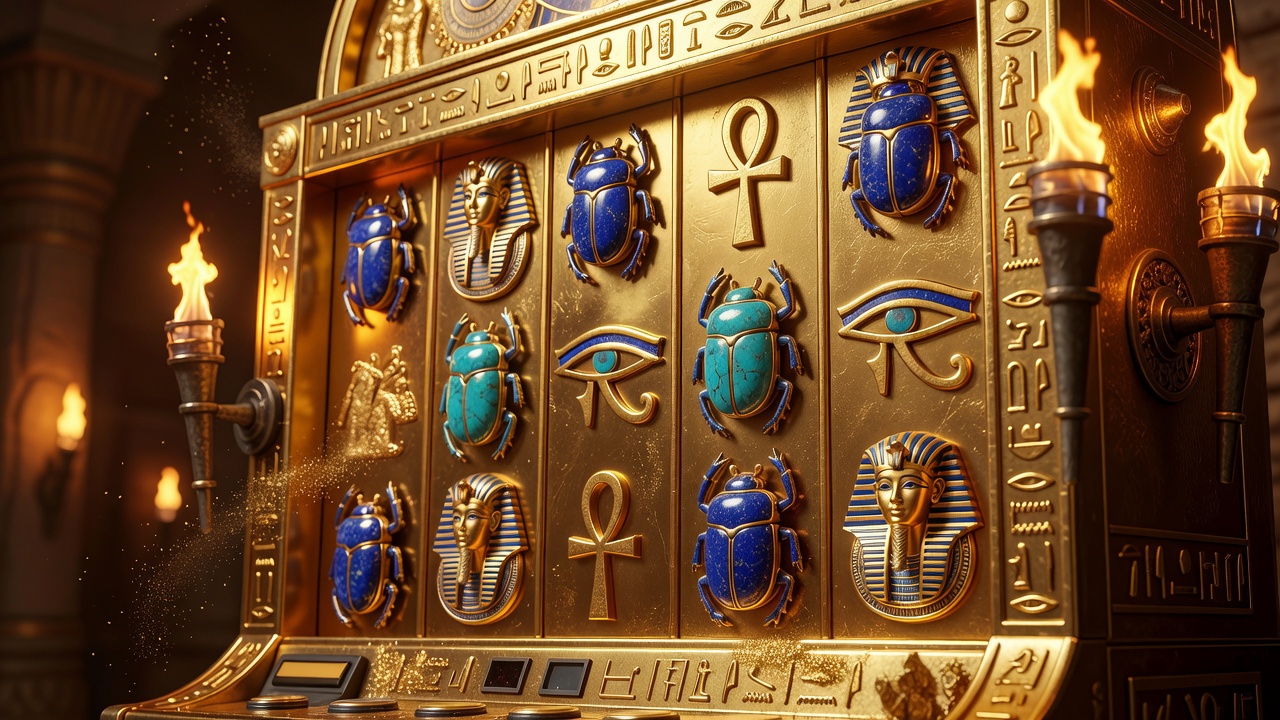 30 Free Spins on 3x3 Egypt Hold The Spin - levelup casino no deposit
